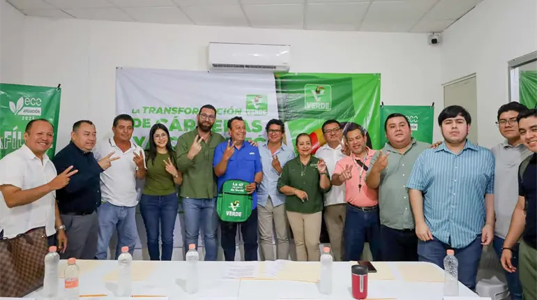 Renuncia dirigente del PRI en Cárdenas y se va al PVEM