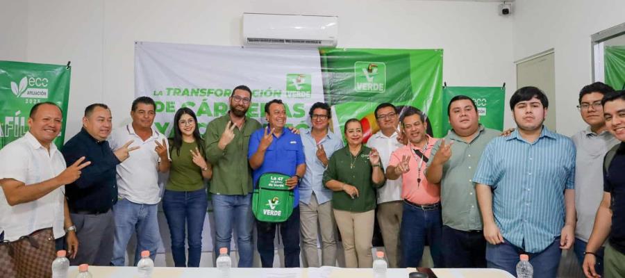Renuncia dirigente del PRI en Cárdenas y se va al PVEM Renuncia dirigente del PRI en Cárdenas y se va al PVEM