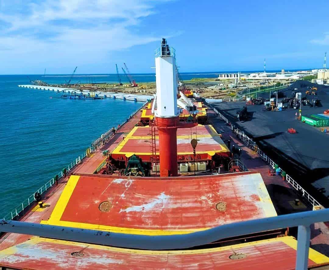 Dos Bocas exporta 39 mil toneladas de coque a la India