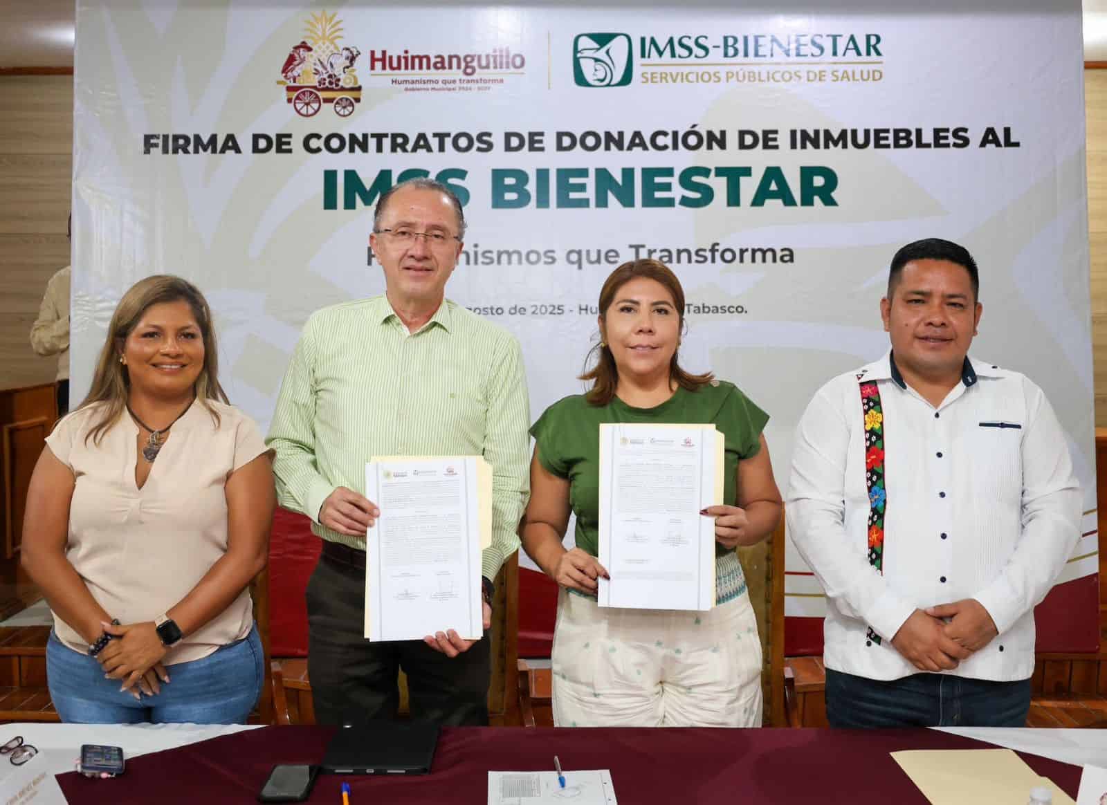 Traspasan hospital general de Huimanguillo al IMSS-Bienestar