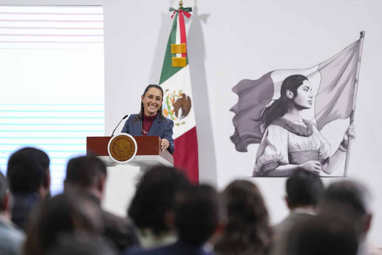 Sheinbaum dará su informe en Palacio Nacional el 1 de septiembre