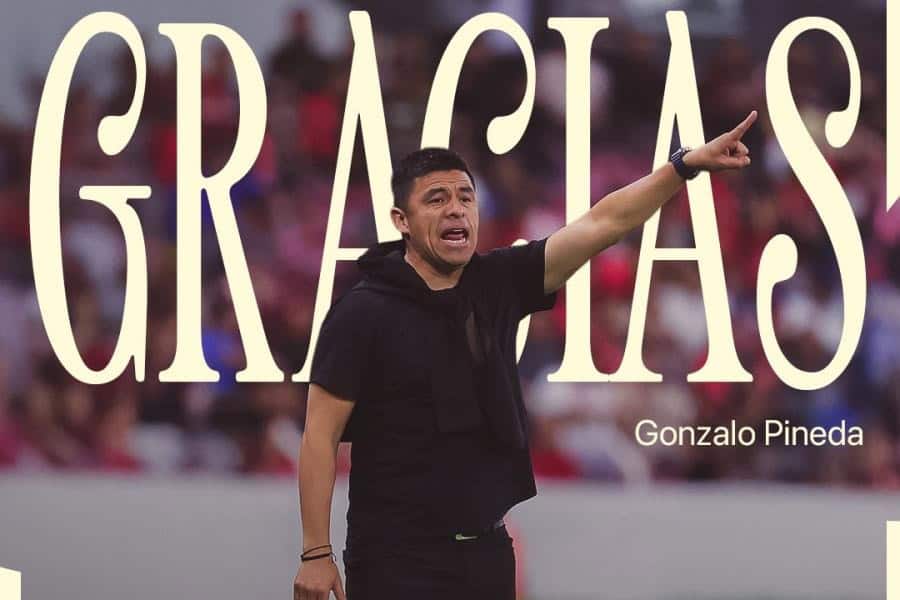 Gonzalo Pineda, primer técnico cesado del Apertura 2025