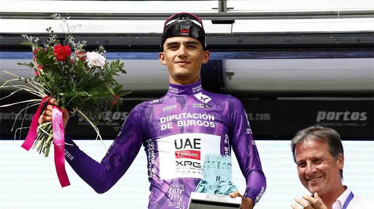 Isaac del Toro gana la Vuelta a Burgos en España