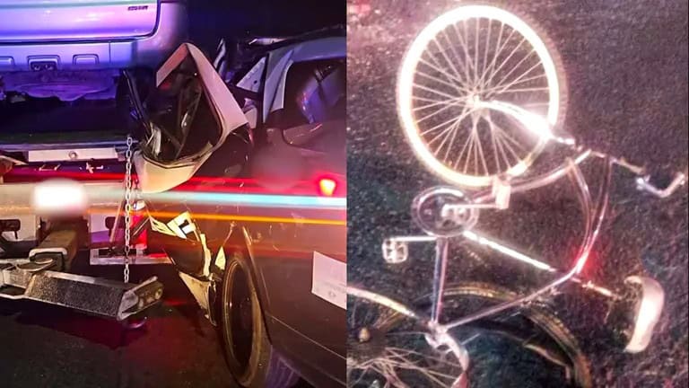 Ciclista muere tras ser atropellado por policía de Nuevo León