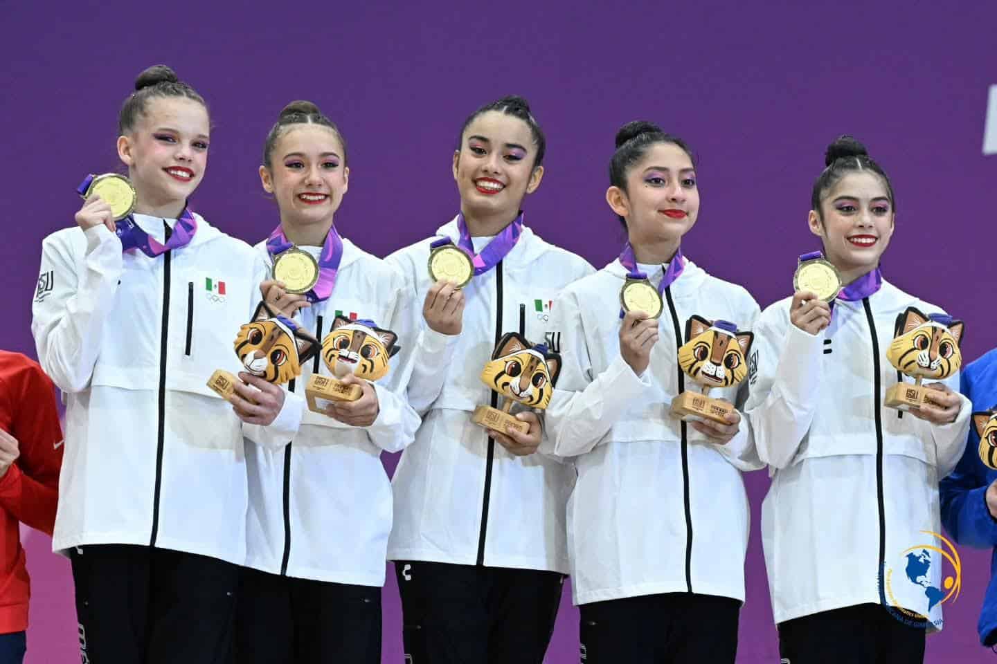 Tabasqueña Fernanda Ramírez consigue oro en gimnasia rítmica en Panamericanos Junior