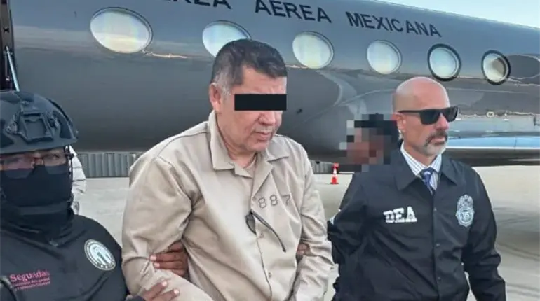 Jefe de la DEA recibió personalmente a ‘El Cuini’ a su llegada a EE. UU.