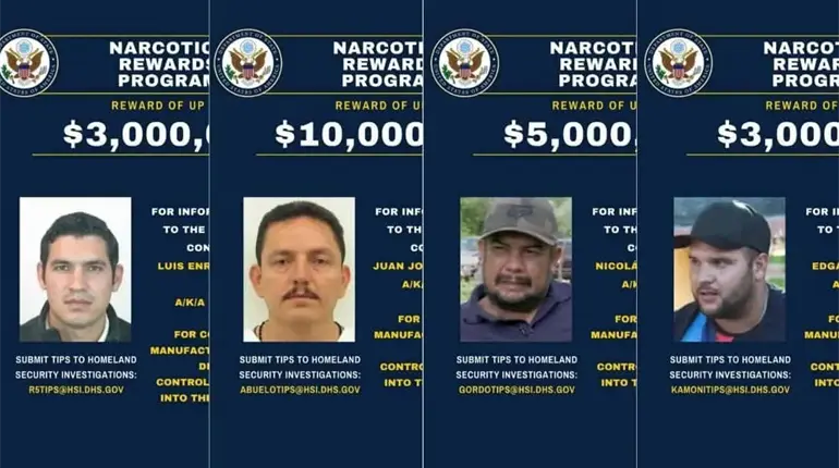 EE. UU. ofrece hasta 26 mdd por información que conduzca al arresto de líderes de Cárteles Unidos