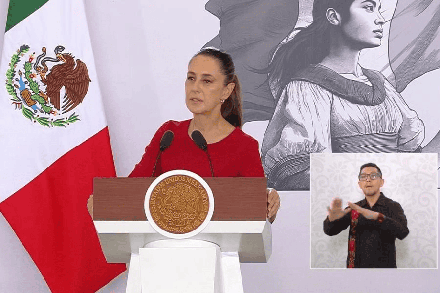 Confirma Sheinbaum presencia de buques de EE. UU. en el Mar Caribe