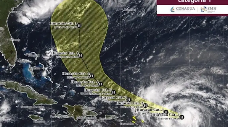 ¿Representa peligro para México? Se forma el primer huracán de 2025 en el Atlántico
