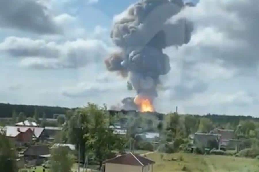 Explosión en fábrica de armas en Rusia deja cinco muertos y más de 100 heridos