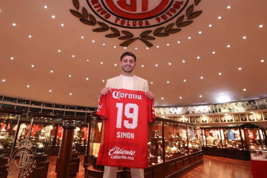Santiago Simón es nuevo jugador del Toluca