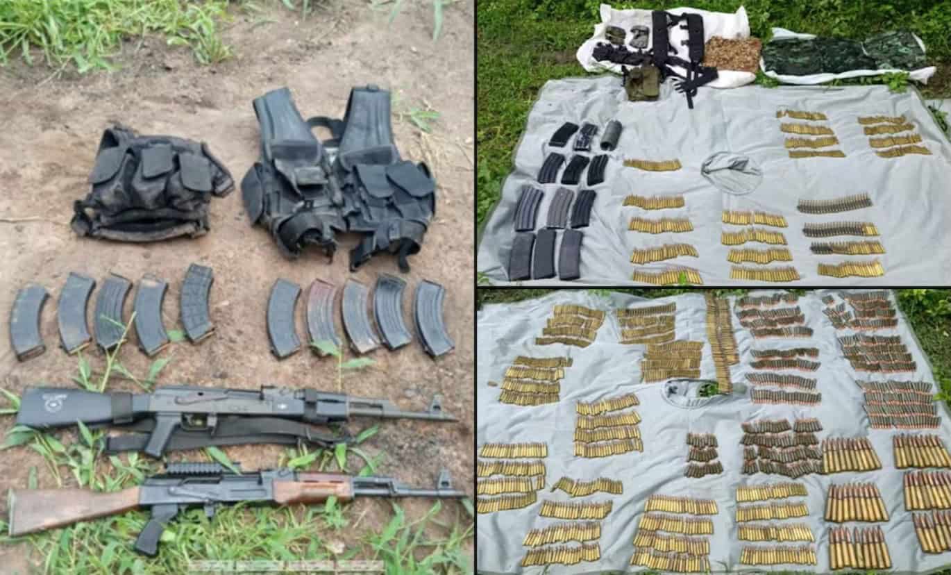 Aseguran a 2 sujetos con armas, cartuchos y equipo táctico en Sinaloa