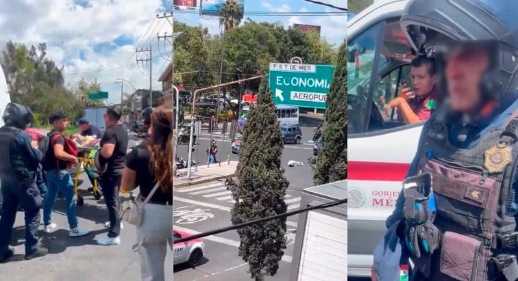 Policía de CDMX dispara y mata a motociclista en la Venustiano Carranza