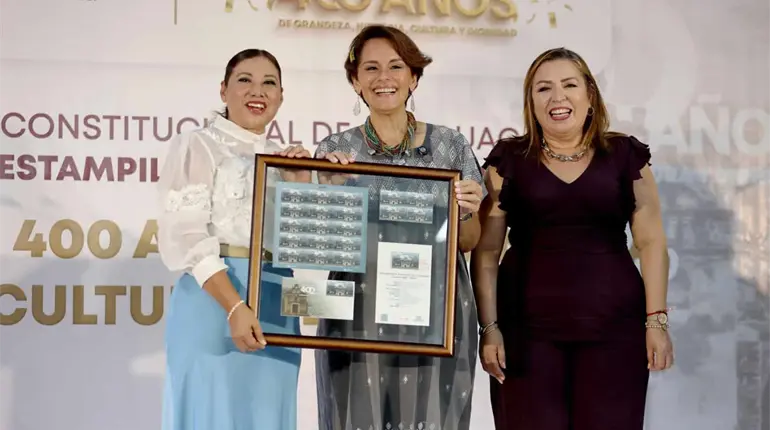 Desde Tabasco, Correos de México cancela estampilla conmemorativa de 400 años de la fundación de Cunduacán