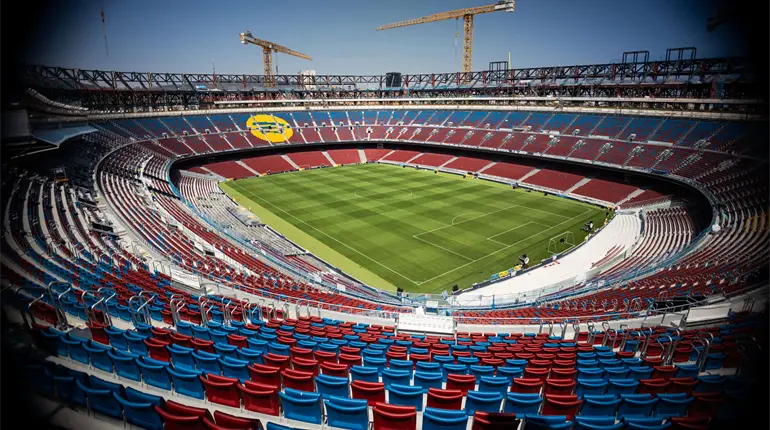 Barcelona iniciará de visitante en la Champions por trabajos en el Camp Nou