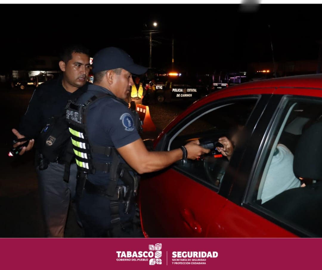 Multa PEC a 8 personas por conducir en estado de ebriedad