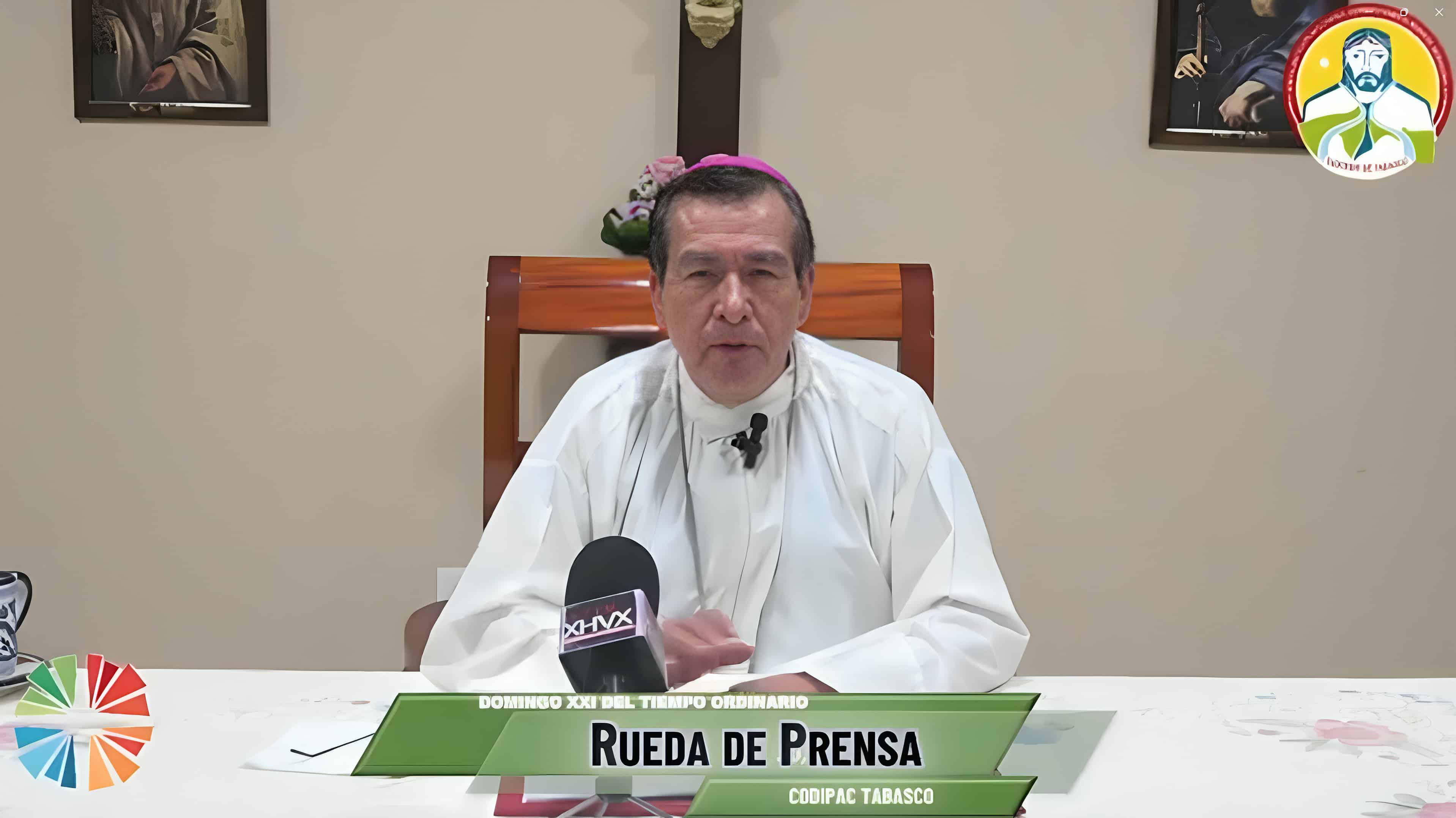 Obispos de zona sur realizarán en Tabasco procesión por Año Jubilar de la Esperanza