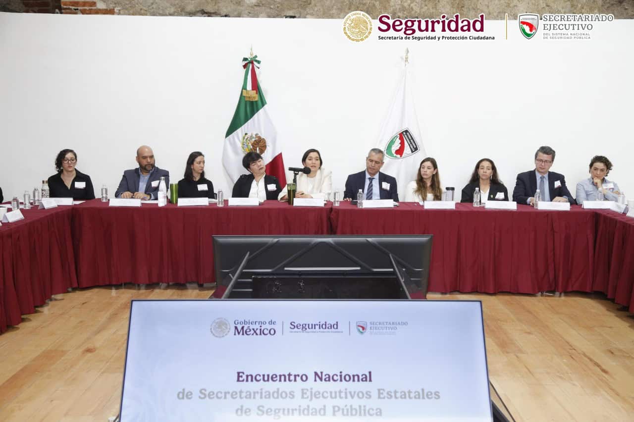 Secretarios Ejecutivos de Seguridad se reúnen para reforzar mecanismos y estrategias
