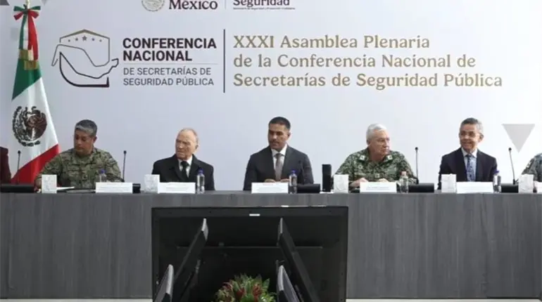 Colaboración entre autoridades es clave para recuperar la paz en el país: SSPC México
