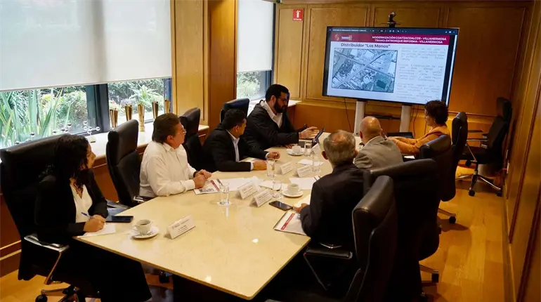 Presenta gobierno de Tabasco a SICT proyecto de ampliación del puente Los Monos