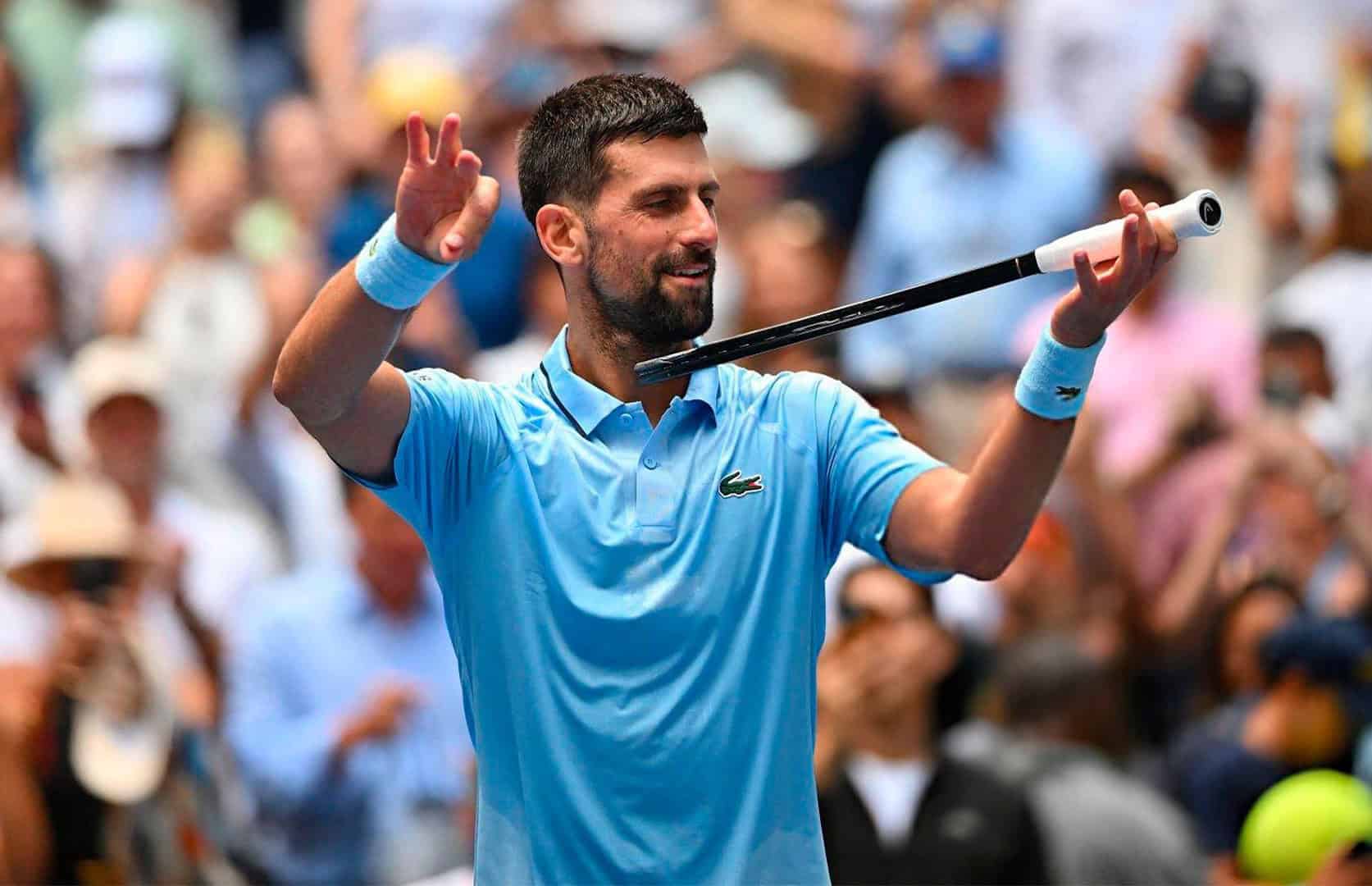 Djokovic se convierte en el tenista con más apariciones en tercera ronda de Grand Slams