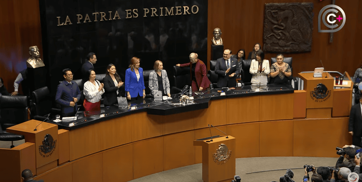 Laura Itzel Castillo rinde protesta como presidenta del Senado