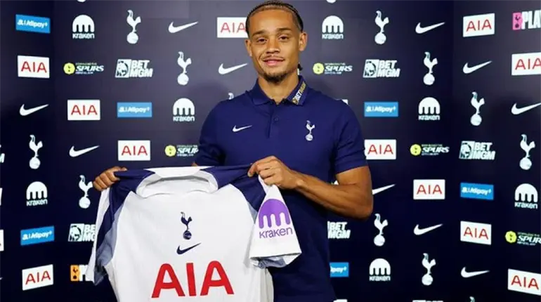 Tottenham presenta a Xavi Simons como su nuevo refuerzo; usará el 7 de Son
