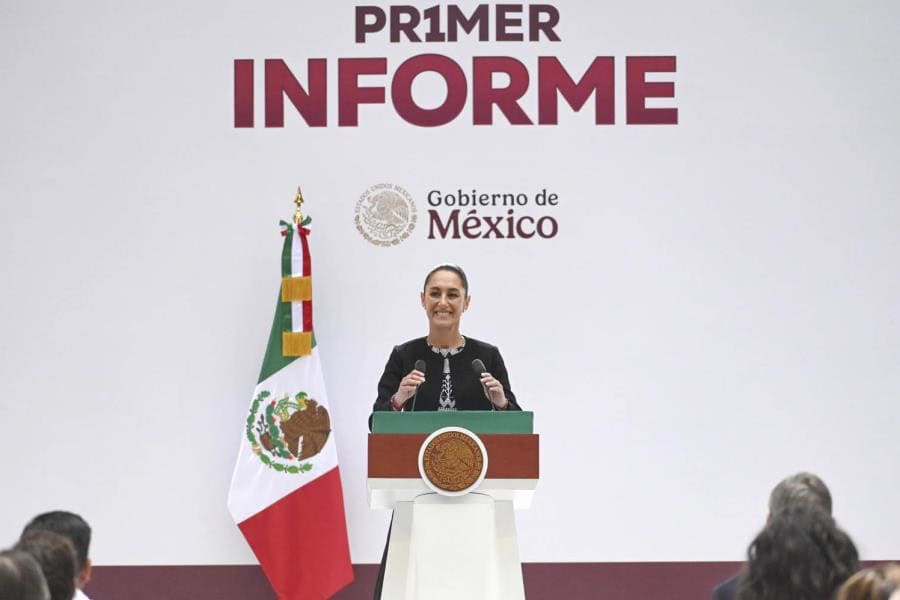 Economía de México creció 1.2% en el último año: Sheinbaum durante su informe