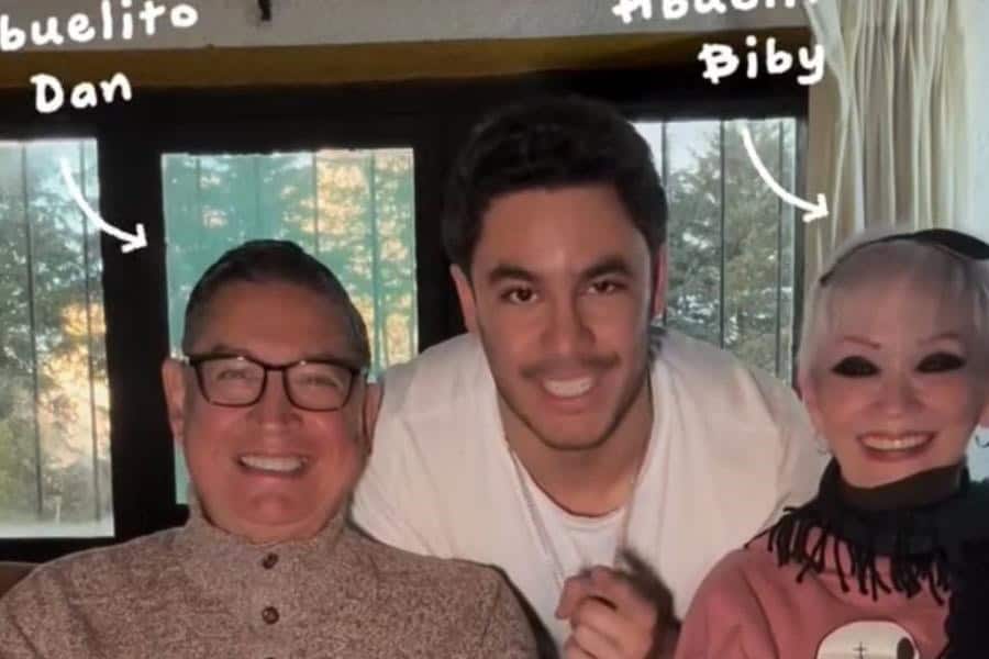 Daniel y Biby Gaytán reaccionan a tema de su nieto Lalo Capetillo