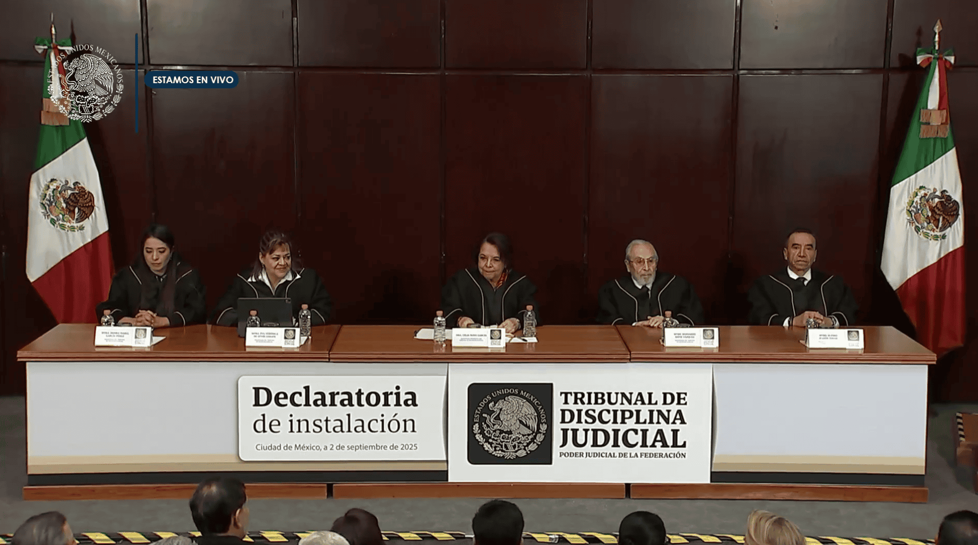 Tribunal de Disciplina Judicial advierte cárcel para jueces corruptos