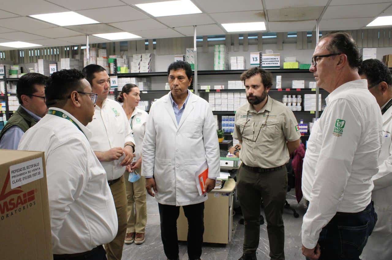 Unidades médicas de Tabasco al 100% de medicamentos e insumos: IMSS Bienestar