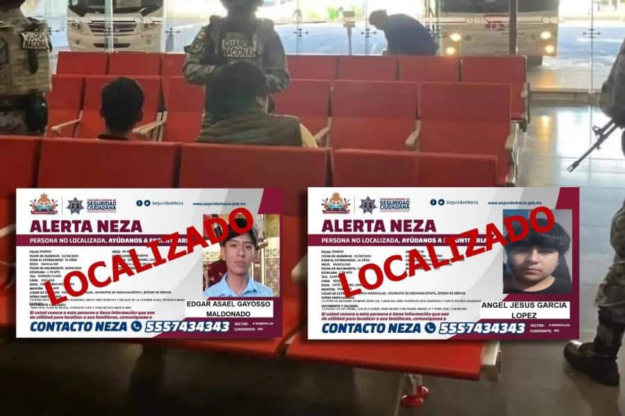 Localizan en Tabasco a dos menores reportados como desaparecidos en EDOMEX