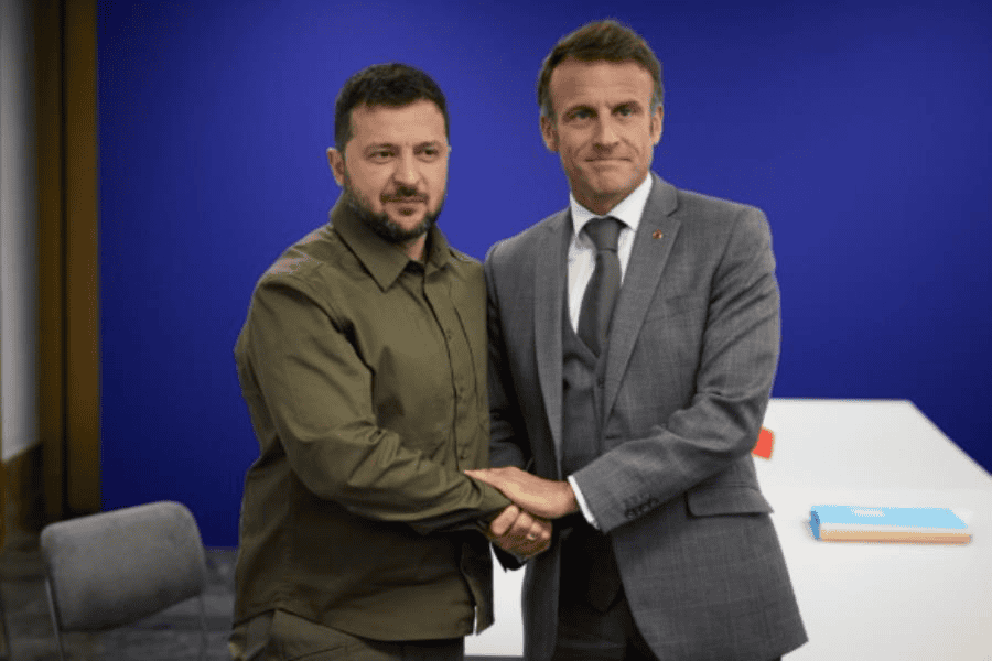 Macron anuncia despliegue de tropas militares a Ucrania