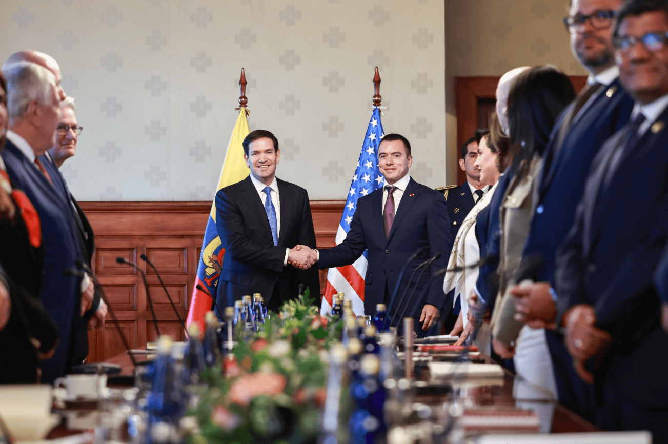 Marco Rubio anuncia casi 20 mdd en ayuda para Ecuador
