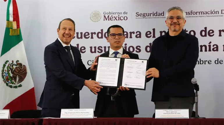 Arranca prueba piloto para registro de usuarios de telefonía móvil