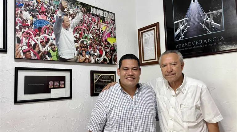Dirigente del PRI Tabasco se reúne con Bertruy