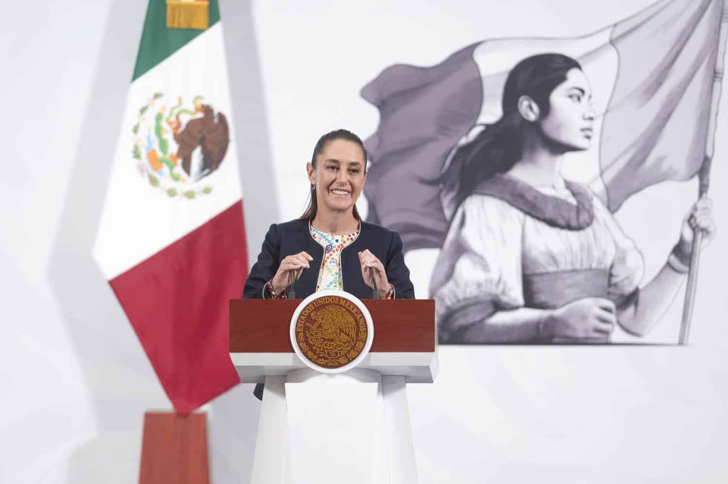 Nos fue muy bien en gira por los estados, incluso con gobernadores de otros partidos: Presidenta