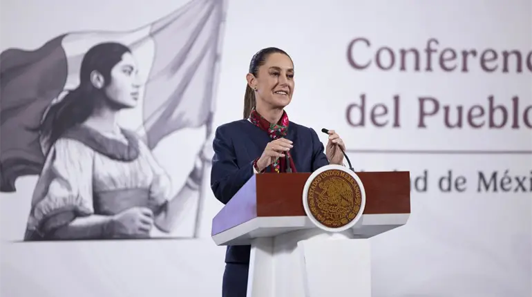 Mantiene Sheinbaum aprobación del 77% de los mexicanos revela encuesta de El Heraldo