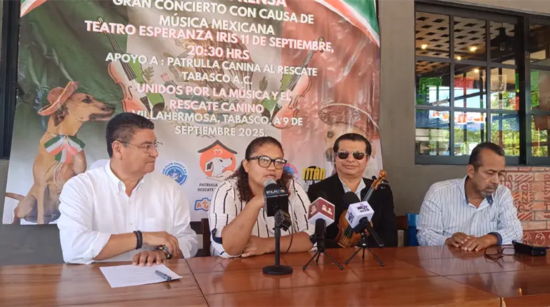 Invitan a concierto de música mexicana en beneficio para el refugio de Patrulla Canina