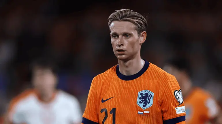 Lesión de Frenkie de Jong complica al Barça