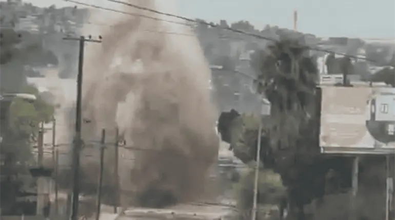 Tubería en Tijuana, explota y deja a más de 600 colonias sin agua
