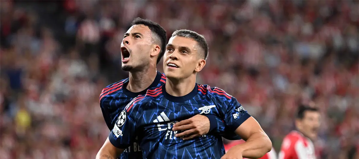 Arsenal inicia la fase de liga de Champions con victoria ante Athletic Bilbao