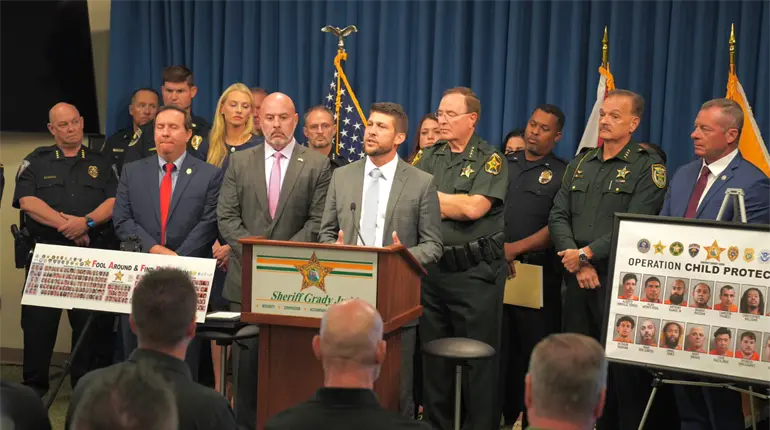 Arrestan a 230 sujetos acusados de prostitución y tráfico de personas en Florida