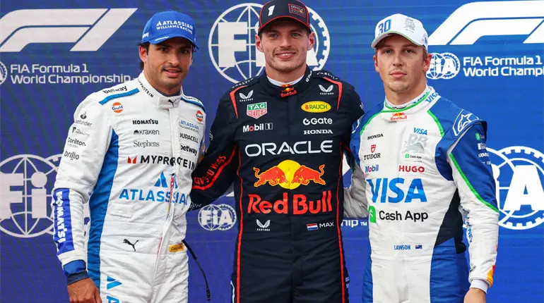 En accidentada clasificación, Verstappen se lleva la pole en el GP de Azerbaiyán