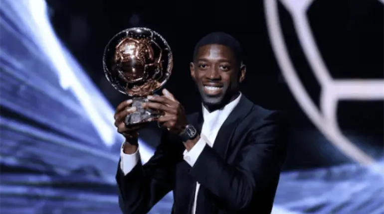 Gana Dembélé el Balón de Oro 2025