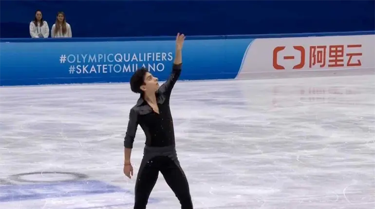 El mexicano Donovan Carrillo obtiene su boleto a Juegos Olímpicos de Invierno 2026