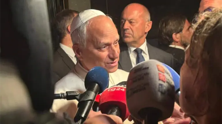 Reconocer a Palestina ayudaría a solucionar conflicto en Medio Oriente, pero diálogo está roto: León XIV