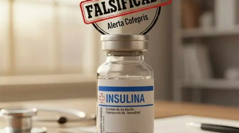 Cofepris alerta por venta de insulina falsificada para tratar la diabetes