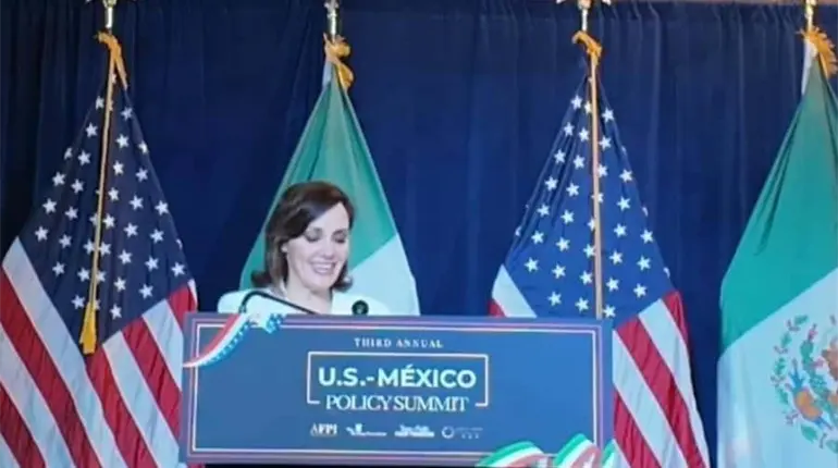Lilly Téllez, expone situación de México ante miembros de organizaciones en Washington