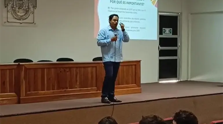 Delegación de la Agenda 2030 convoca a jóvenes de DACBiol a tener participación en la sociedad